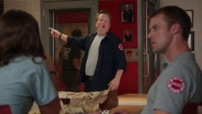 We just got
a TV donated. - Chicago Fire