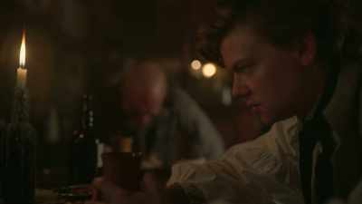 We just killed a man.
You mind toning down the glee? - The Artful Dodger