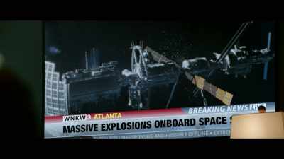 We just know
the station has suffered - Geostorm