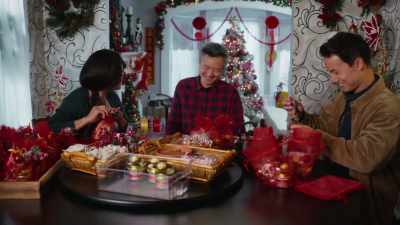 - We just like to put our
own spin on everything, - A Big Fat Family Christmas