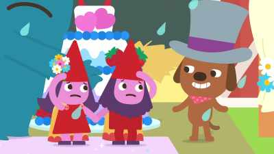 We just need something
to keep us dry, but what? - Sago Mini Friends
