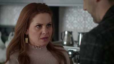 We just need to wait for him
to come downstairs - Aurora Teagarden Mysteries: Til Death Do Us Part