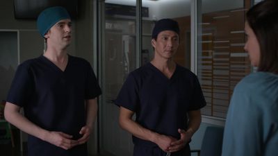 We... just needed to
let you know his status. - The Good Doctor