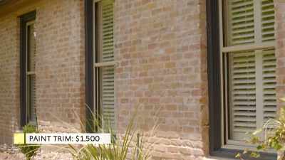 We just painted the trim,
lost the shutters - Why the Heck Did I Buy This House?