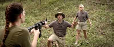 We were just respondin' to
a call about a wild dog, - Alien Hunt