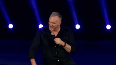 "We were just saying we need a..."
"We do need a bass player." - Greg Davies: You Magnificent Beast