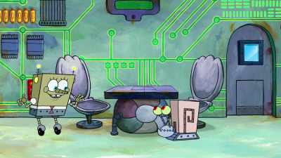 We were just sitting down
to eat our roasted peppermint. - SpongeBob SquarePants Presents The Tidal Zone