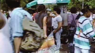 We just started following crowds
around Central Park, seeing, - Bob Ross: Happy Accidents, Betrayal & Greed