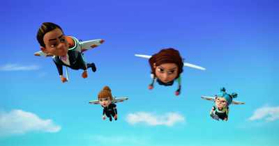 We keep moving.
We need to get to the rendezvous point. - Spy Kids: Mission Critical