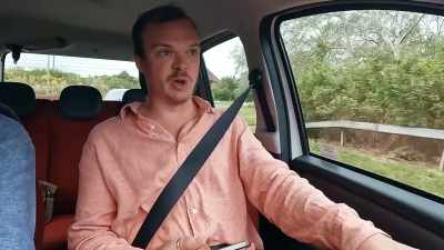 We kept moving.OK, that's fine.
Gosh, that was scary. - James May and the Dull Men