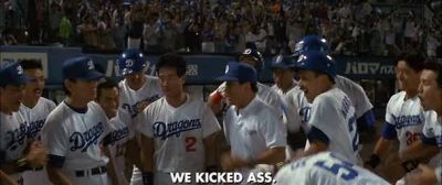 WE KICKED ASS - Mr  Baseball
