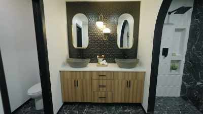 We kinda played
with the layout
of everything, - Down Home Fab