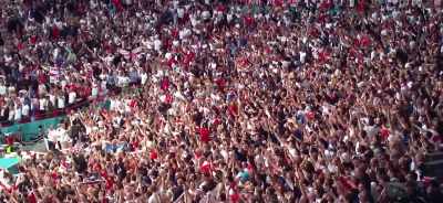 We knew we had large numbers
inside the stadium, - The Final: Attack on Wembley
