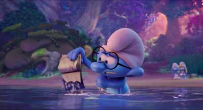 We knew we had to have
this sort of conflict between them, - Smurfs: The Lost Village