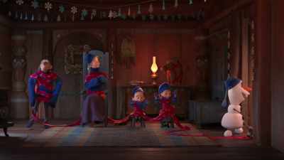 ♪ We knit scarves
 and sweaters - Olaf's Frozen Adventure