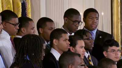 We know that boys who grew up
without a father - Obama: In Pursuit of a More Perfect Union