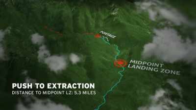 We know
from our map research - Edge of the Earth