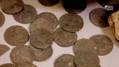 We know when it was buried,
because the last coins added to it - Curse of the Ancients with Alice Roberts