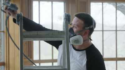 We know that painting
the woodwork in this house - Down Home Fab