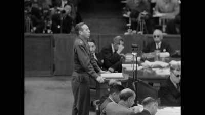 We know the chief
of the responsible state. - Tokyo Trial
