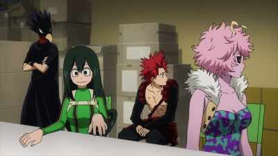 We know there are
at least three other villains. - My Hero Academia: Heroes Rising