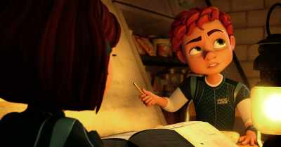 We know he used the disappearing ink, - Spy Kids: Mission Critical