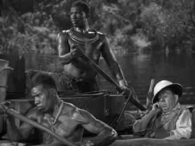 We land here Bomba Yes bwana - Tarzan Escapes