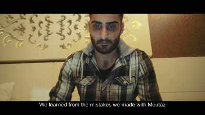 We learned from the mistakes
we made with Moutaz... - City of Ghosts