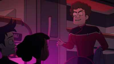 We let this thing
beat us up a little, - Star Trek: Lower Decks