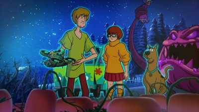 We, like, saw
the Totalli Frame drones here - Happy Halloween, Scooby-Doo!