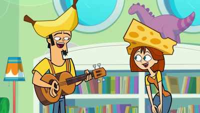 ♪ We like to tickle
his two feet ♪ - Total DramaRama