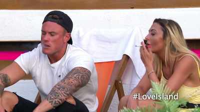 We literally just, like,
chatted and stuff, - Love Island
