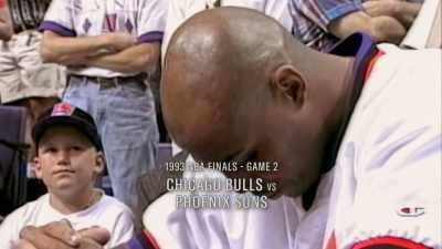 We lost Game 1
because we were so nervous. - The Last Dance