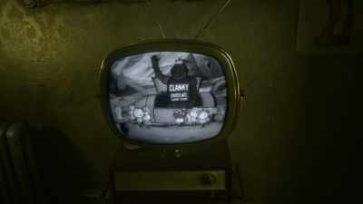 ♪ We love Clanky,
Clanky the Spaceman ♪ - Godfather of Harlem