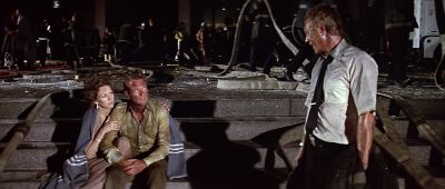 We were lucky tonight - The Towering Inferno