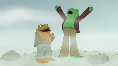 We made it to the tippy topof Mount Gloom. - Frog and Toad
