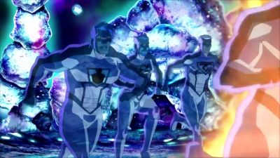 We make our stand here,
where our weapons
and limbs are solid. - Young Justice