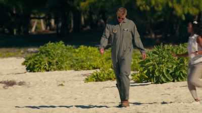 We were making palm-leaf wreathes. - Operation Christmas Drop