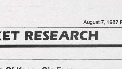 We were market researchers, - Listening to Kenny G