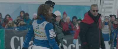 We may not see her ski
competitively again, - Molly's Game
