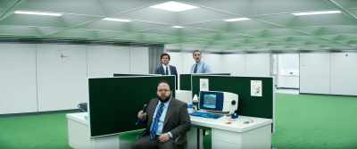 We met the other day. I'm
Burt from Optics and Design. - Severance