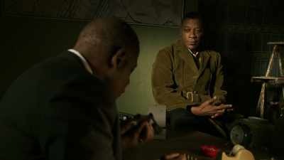 We might find itin Fidler's basement. - Godfather of Harlem