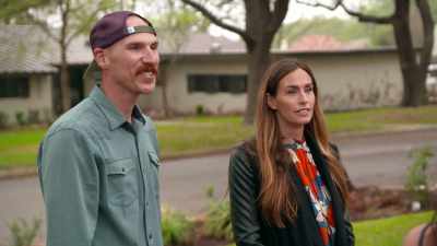 -We moved in a year...
-After we got married? - Why the Heck Did I Buy This House?