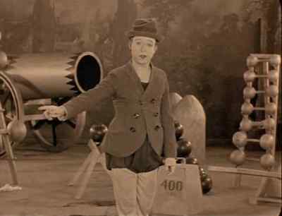 "We must be quiet...
There's a funeral!" - The Strong Man