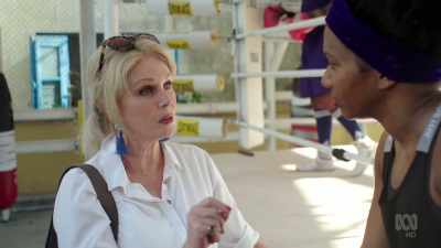 We must write in and allow women
to compete for Cuba. - Joanna Lumley's Hidden Caribbean: Havana to Haiti