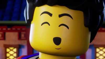 We need a short intermission
while bots repair the Gauntlet - LEGO Ninjago: Dragons Rising