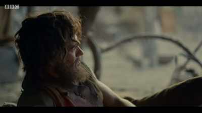 We need a woman around here.
THEY LAUGH - Troy: Fall of a City