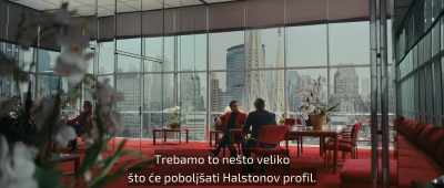 We need that big item
that's gonna boost the Halston profile. - Halston