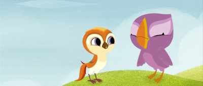 We need to get ready,
not watch otters dig holes. - Puffin Rock and the New Friends