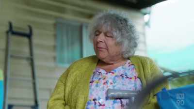 ..we need to get them into a routine
and get some trust and some love. - Miriam Margolyes: Australia Unmasked